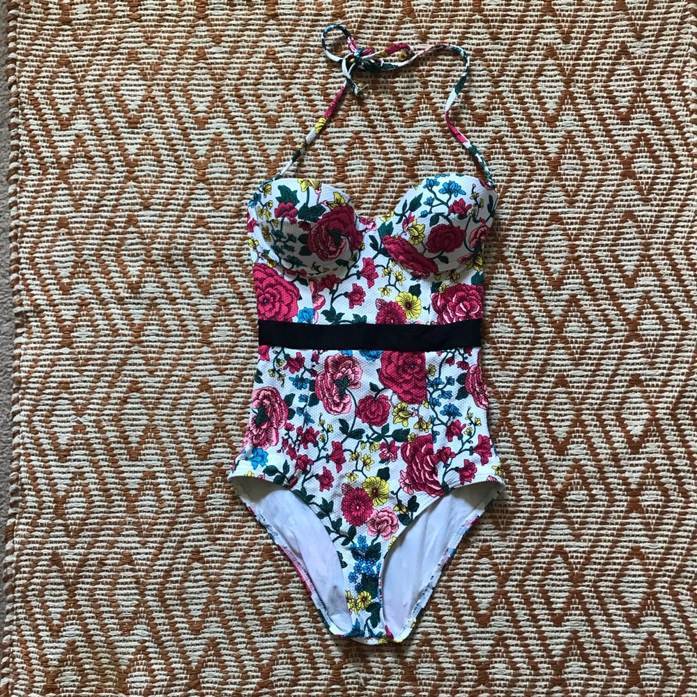 ASOS Padded Underwire One Piece Swimsuit